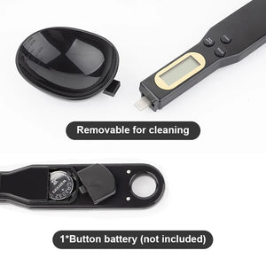 500g/0.1g Weight Measuring Spoon Portable LCD Digital Kitchen Scale
