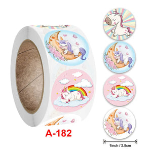 500 Unicorn Stickers for Kids Kawaii Cute Student Gift Packaging Seal
