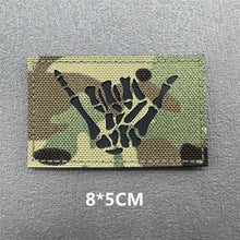 1pc Tactical Patches IR Infrared Reflective Outdoor Badges Hook&Loop Morale Patches on Backpack Vest Clothing