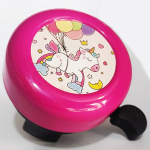 1PC Kids Cartoon Unicorn Bike Bell Loud Warning Alarm Clear Sound Kid