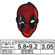 Marvel Spiderman Avengers Superhero  Embroidery Patch Clothing Thermoadhesive Patches on Clothes DIY Garment Jacket Accessories