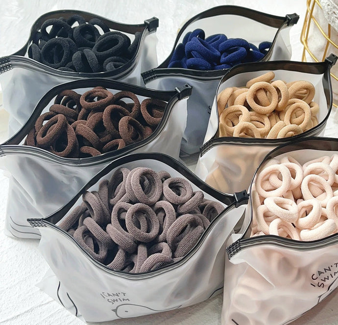 20/50pcs Kids Elastic Hair Bands Girls Sweets Scrunchie Rubber Band