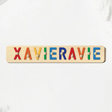 Custom Name Puzzle For Kids Personalized, Customized Wooden Name Puzzles For Toddlers 1-3,