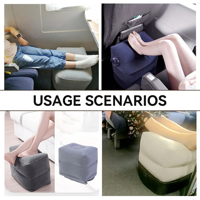 1pcs Inflatable Cushion, Footrest, Inflatable Stool, Travel Cushion,