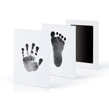 2/4pc Baby Handprint Footprints Ink Pads Safe Non-toxic No-Touch Skin