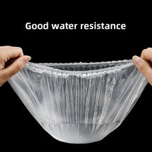100/300pcs Disposable Plastic Shower Cap Elastic Disposable Shower