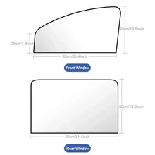 1 Pair Strong Magnetic Sunction Sunshade Double Sided Magnetic Car