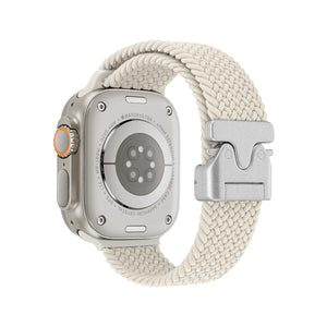 Braided Solo Loop Strap For Apple Watch band 44mm 45mm 46mm 40mm 41mm