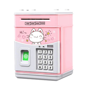 Electronic Piggy Bank MINI ATM Saving Box with Password Simulated