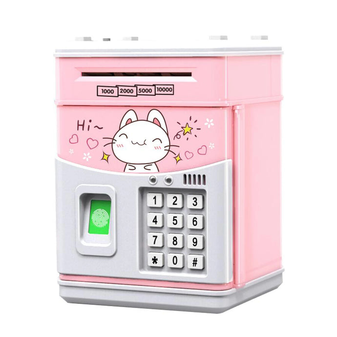 Electronic Piggy Bank MINI ATM Saving Box with Password Simulated