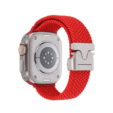 Braided Solo Loop Strap For Apple Watch band 44mm 45mm 46mm 40mm 41mm