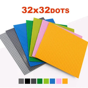 32x32 Dots Styles Plastic Assembly Blocks Base Plates Figures City