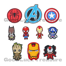 Marvel Spiderman Avengers Superhero  Embroidery Patch Clothing Thermoadhesive Patches on Clothes DIY Garment Jacket Accessories