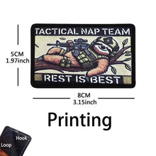 Funny Animals Saying,Sunset,Sunrise Scenery,Face Mask Emblem Fabric Applique Morale Badge Tactical Patches For Clothing,Backpack