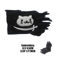 Pirate Flags Jolly Roger Black Beard Edward Teach Tactical Patch Hook & Loop Blackbeard Skull Heart Embroidered Badge Emblem