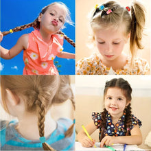 50/100pcs Soft Elastic Hair Ties Hair Bands Decorative Hair