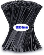 10-1000 pcs plastic clamping collar rilsan Cable ties clamp greenhouse