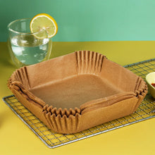 50Pcs Disposable Air Fryer Paper Oil Absorbing And Anti Oil Paper Tray