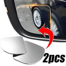 2pcs Car Mirror Wide Angle Car Blind Spot Mirrors 360° Adjustable