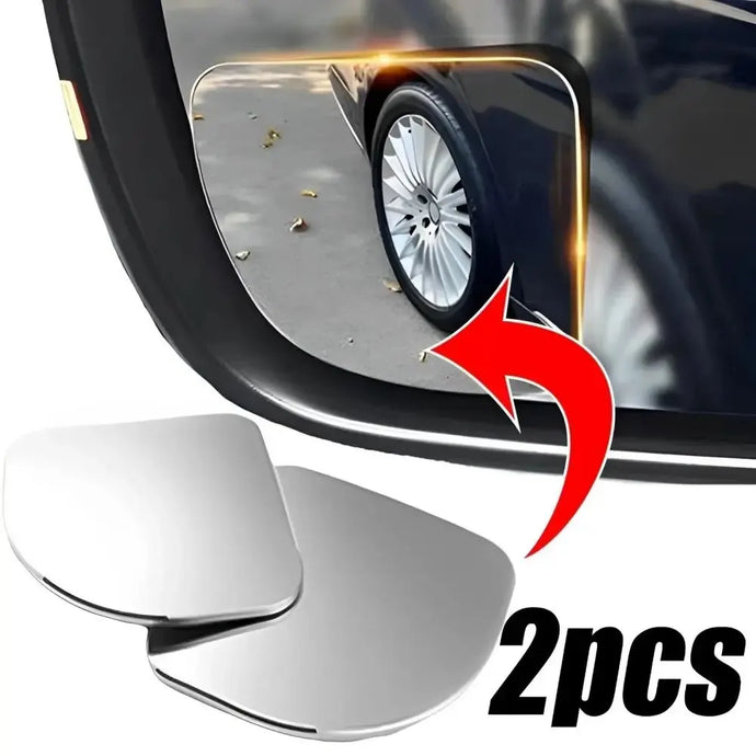 2pcs Car Mirror Wide Angle Car Blind Spot Mirrors 360° Adjustable