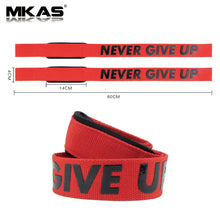 1 Pair Gym Sports Fitness Wrist Band Anti-slip Pull Up Weight Lifting