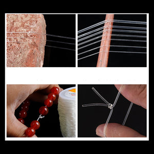100m Strong Elastic Crystal Beading Thread Cord Jewelry Making