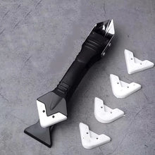 5 in 1 Metal Head Shovel Glue Tool Kit: Silicone Spatula, Caulk