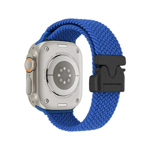 Braided Solo Loop Strap For Apple Watch band 44mm 45mm 46mm 40mm 41mm