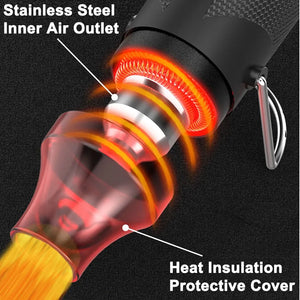1Pcs 220V Hot Air Gun DIY Soldering Temperature Blower Gun Electric