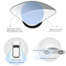 2pcs Car Mirror Wide Angle Car Blind Spot Mirrors 360° Adjustable