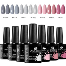 7pc Nail Gel Polish Set DIY Nail Art Design All For Decoration Soak