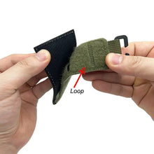 Tactical MOLLE Patch Panel Morale Patches Display Holder Tactical Accessory Molle Attachment Laser Cutting Loop