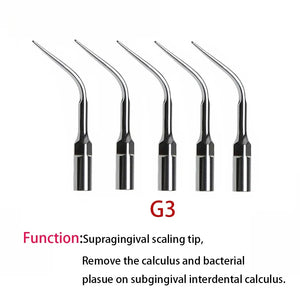 5Pcs/Pack Dental Scaler Tips Ultrasonic Scaler Tip Fit EMS Woodpecker
