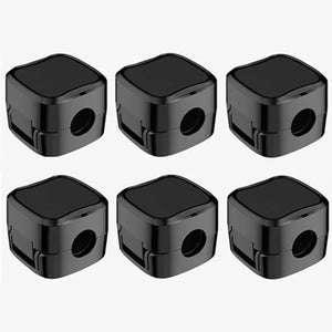 3/6PCS Magnetic Cable Clips Cable Smooth Adjustable Cord Holder Under