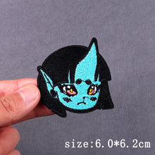 Animal Embroidered Patches For Clothing Hip Hop Patch Iron On Patches On Clothes Punk Embroidery Patch Hook Loop Stickers Badges