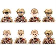 Military Bandits SWAT Police Special Forces Building Blocks Mini Action Figure Bricks Toys
