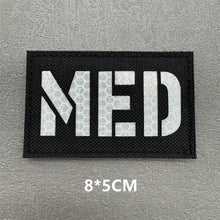 3D Tactical Patches IR Reflective Badge on Backpack Vest Clothing DIY Morale Tactical Badges Hook&Loop Laser Cut Supplies