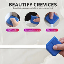 4pcs Silicone Glass Cement Scraper Sealant Grout Remover Tool Home