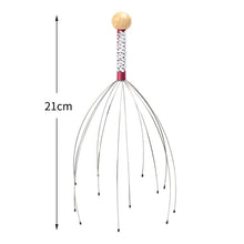1pcs Head Massager Scratching Octopus Scalp Tool Non Soul Extractor