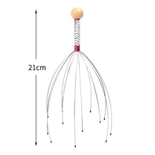 1pcs Head Massager Scratching Octopus Scalp Tool Non Soul Extractor