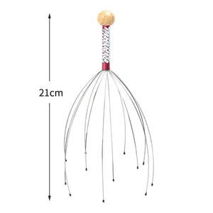 1pcs Head Massager Scratching Octopus Scalp Tool Non Soul Extractor