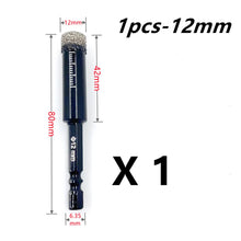5-16mm Hexagonal Shank Brazed Dry Ceramic Tile Drill Bit Marble