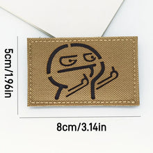 1pc Tactical Patches IR Infrared Reflective Morale Patches on Backpack Vest Clothing Outdoor Badges Hook&Loop