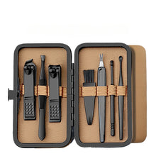 7/16/24Pcs Manicure Set Professional Nail Clipper Pedicure Kit Stainless Steel Nail Care Tool Grooming Kit with Luxurious Travel