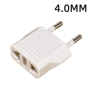 1-50pcs EU Euro KR Plug Adapter US to EU Plug Adapter Travel KR EU