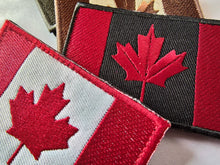 Canada Flag Patch Maple Leaf Flag 4-color Embroidered Flag Tactical Military Patches Army Applique Stripe Badge