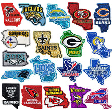10pcs /set Mini Team Ironing Patch Rugby Football Grit Embroidered Fabric Badge Belle Clothes T-shirts Accessories DIY Decor