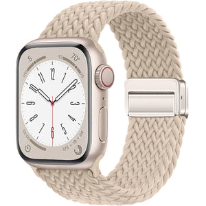 Braided Strap For Apple Watch Band 44mm 40mm 45mm 49mm 41mm 38 buckle