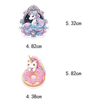 50PCS Graffiti Cute Unicorn Cartoon Stickers DIY Car Bike Travel