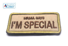 Embroidered Patch Mum Says I'm Special Patch Fun Motorbike Tactical Patch Army Airsoft  Patch Embroidery  Appliqu Patches